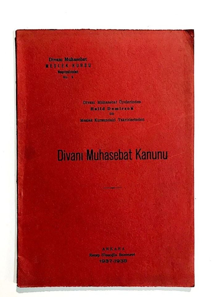 Divanı Muhasebat Kanunu / Halid DEMİRSOY - Kitap