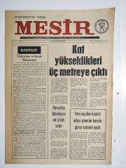 Manisa'nın Sesi Mesir gazetesi 7 Aralık 1978 - Gazete