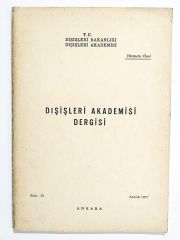 Dışişleri akademisi dergisi Sayı:35- Dergi