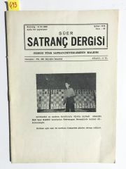 Süer Satranç dergisi / Özbeöz Türk Satrançseverlerinin malıdır. 1974 - Sayı;44