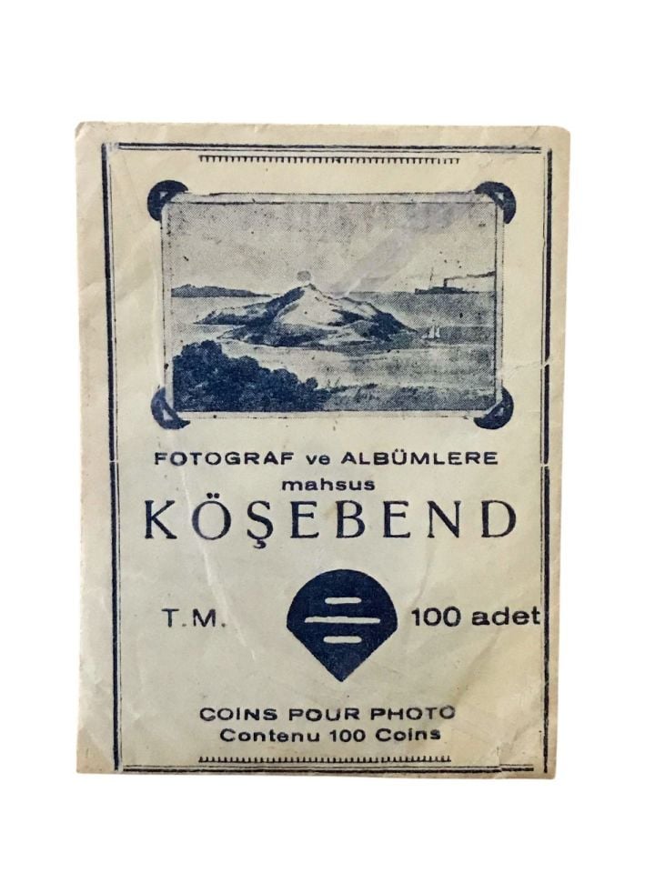 Fotoğraf ve Albümlere mahsus Köşebend - Ambalaj zarfı