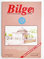 Bilge Yayın Tanıtım Tahlil Eleştiri dergisi 1998 Sayı:16 - Dergi