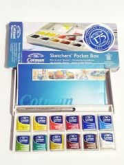 Cotman watercolours sketchers' pocket box - Sulu boya