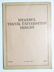 İstanbul Teknik Üniversitesi Dergisi Sayı:2 / 1972 - Dergi