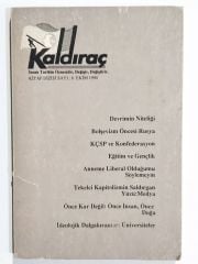 Kaldıraç dergi Sayı:6 - Dergi