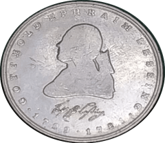 Gotthold Ephraim Lessing 5 Mark - Nümismatik