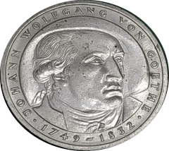 Johann Wolfgang Von Goethe / 5 Mark - Nümismatik