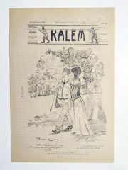 Osmanlıca Kalem mecmuası - Efemera