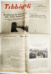 1 Mayıs 1948 tarihli  Tıbbiyeli gazetesi / Gazete