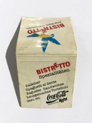 Bistretto - Coca Cola reklamlı, kibrit