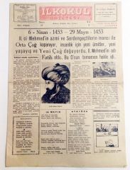 Ankara İlkokul gazetesi, 15 Mayıs 1953 - Efemera