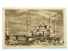 Turquie Stamboul Mosque de Suleimanie / Chocolat Martougin Anders - Kartpostal