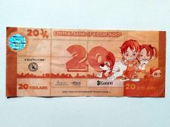 20 Kidlars Garanti Bankası - Central Bank Of Kidzmondo / Şaka - Reklam Parası