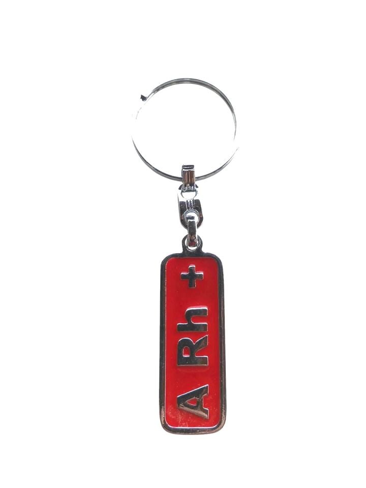 A RH +  A grubu Rh Pozitif / Eski anahtarlık
