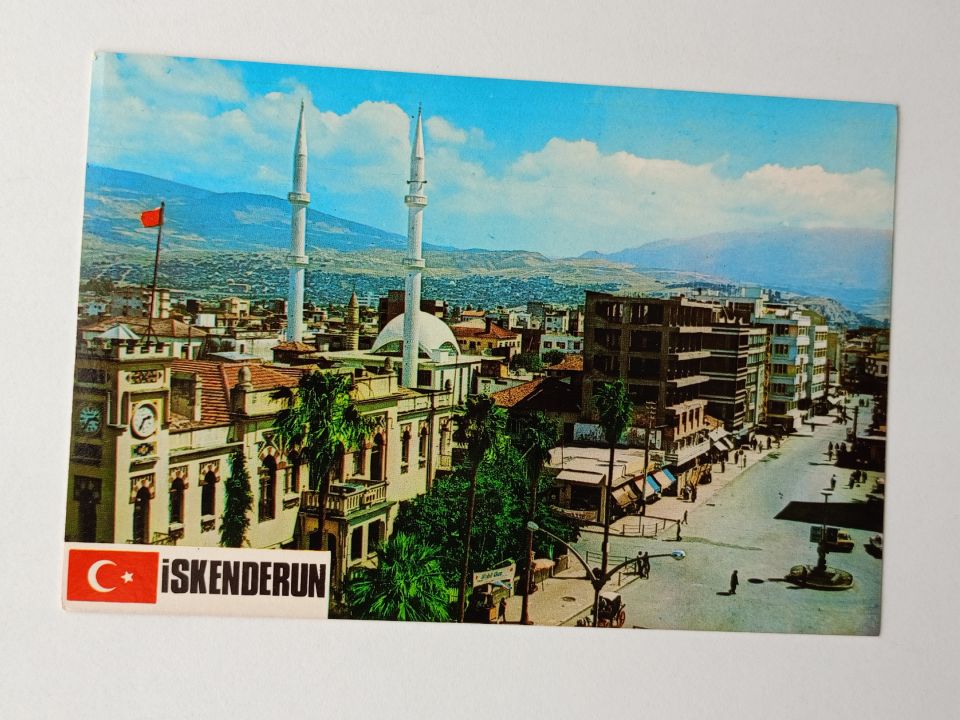 Hatay - İskenderun - Akdenizin incisi palmiyelerle süslü kentimiz - Kartpostal