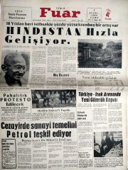 İzmir Fuar gazetesi - 5 Eylül 1969 / Gazete