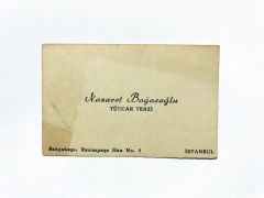 Nazaret BOĞOSOĞLU - Tüccar Terzi / Kartvizit