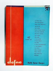 Defne Haftalık Sanat Dergisi / Sayı:42 / Haziran 1967 - Dergi