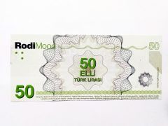 Rodi Mood 50 Türk Lirası / Şaka - Reklam Parası