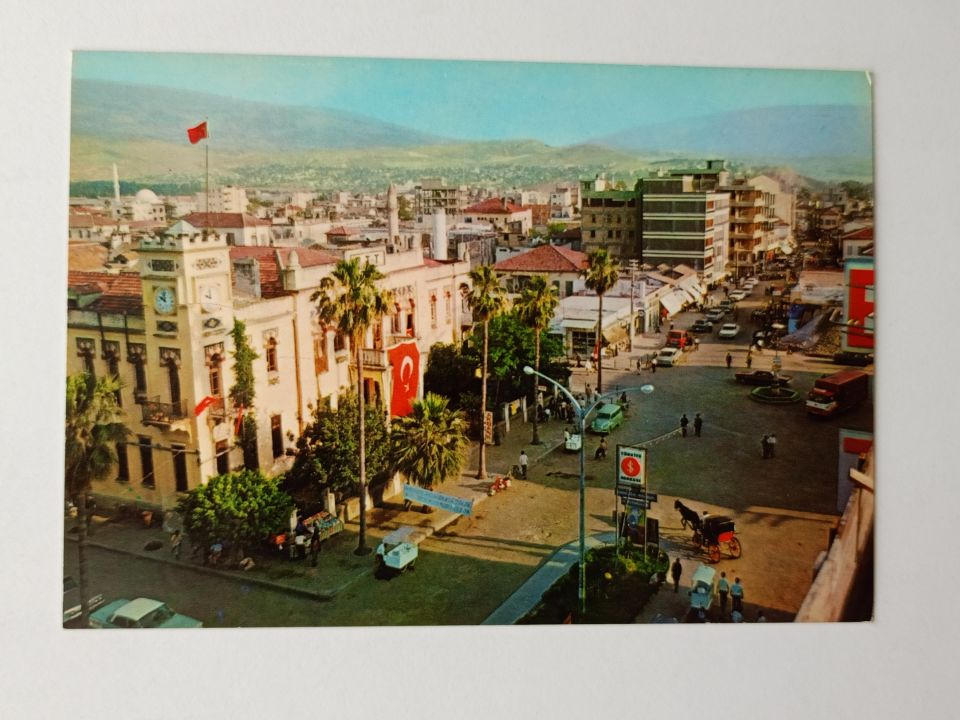 Hatay - İskenderun - Posta caddesi - Kartpostal