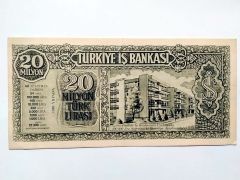 Türkiye İş Bankası - 20 Milyon Türk Lirası / Şaka - Reklam Parası