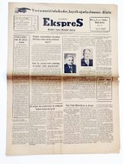 Kadıköy Ekspres Gazetesi 2 Ocak 1963 - Gazete