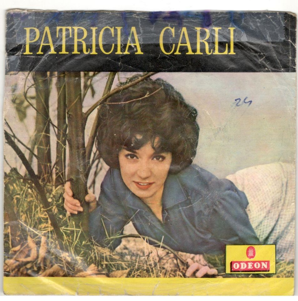 Patricia CARLİ - Plak kapağı  (Sadece kapaktır, içerisinde plak yoktur.)