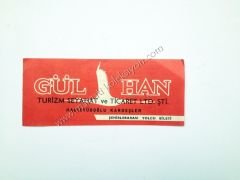 Gül Han Turizm Seyahat ve Ticaret Ltd. Şti.  Otobüs bileti - Efemera