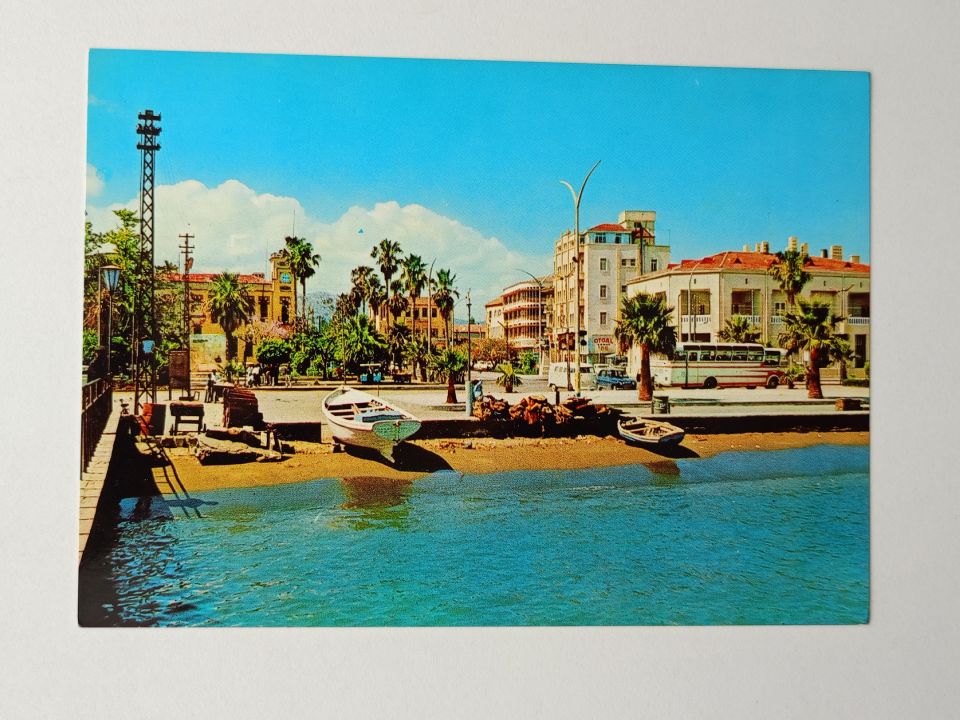 Hatay - İskenderun - Sahilden bir görünüş - Kartpostal