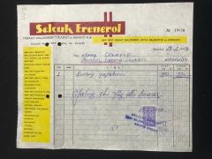 Selçuk ERENEROL İnşaat Malzemesi - Fatura