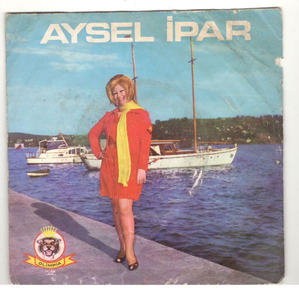 Aysel İPAR - Plak kapağı (Sadece kapaktır, içerisinde plak yoktur.)