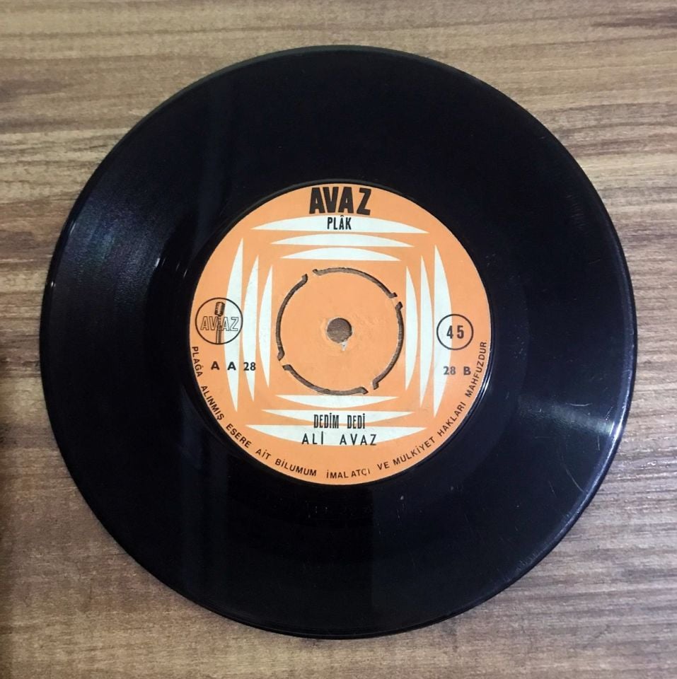 Yatırdın bizi Süleyman - Dedim dedi / Ali AVAZ - 45'lik plak
