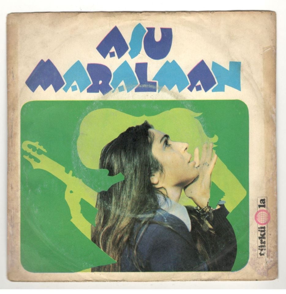 Asu MARALMAN - Plak kapağı (Sadece kapaktır, içerisinde plak yoktur.)