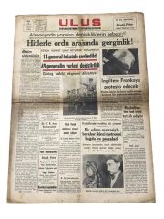 Hitler haberli, Ulus gazetesi - 6 Şubat 1938