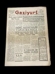 Gaziyurt Gazetesi / Gaziantep - 5 Ocak 1951