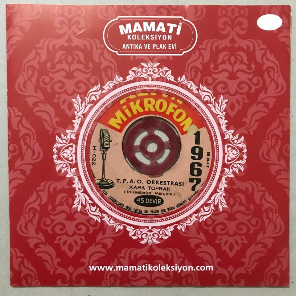 Ay beyaz deniz mavi - Kara toprak / T.P.A.O. Orkestrası