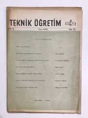 Teknik Öğretim Dergisi Sayı:56 / 1946 - Dergi