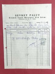 Şevket PALUT HASKÖY - Fatura