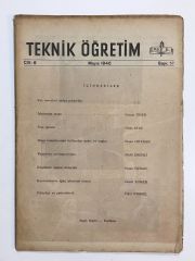 Teknik Öğretim Dergisi Sayı:57 / 1946 - Dergi