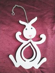 Ahşap Tavşan / 13 cm.