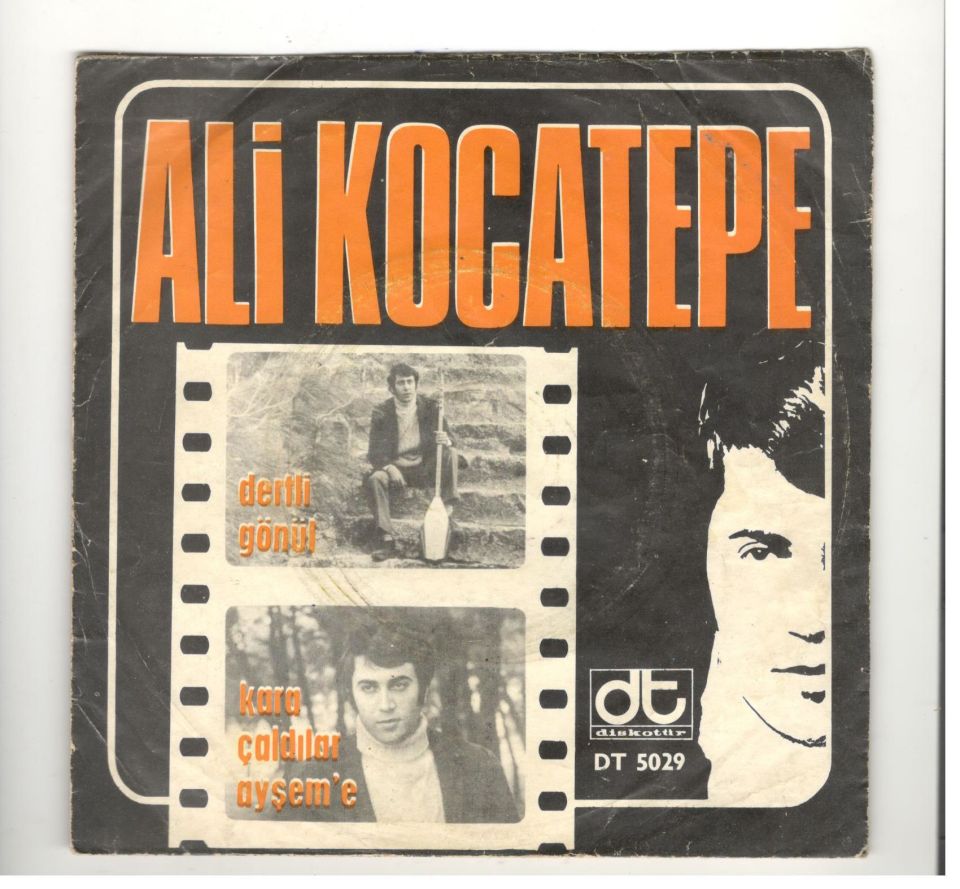 Ali KOCATEPE - Plak kapağı  (Sadece kapaktır, içerisinde plak yoktur.)