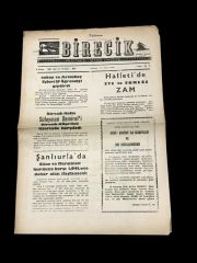 Kalkınan Birecik Gazetesi / Urfa - 6 Mayıs 1986