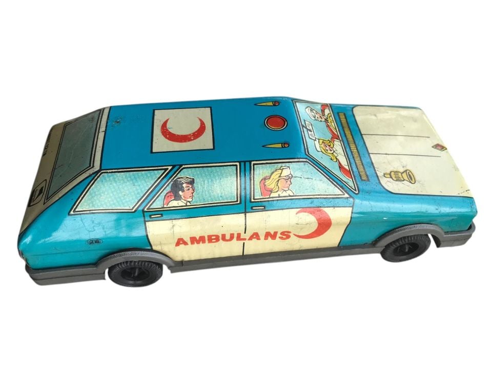 Ambulans  - Gürel Oyuncakları / Teneke oyuncak