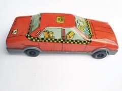 Renault 12 TS Tele Taksi / Petrol Ofisi Reklamlı / Gürel teneke araba