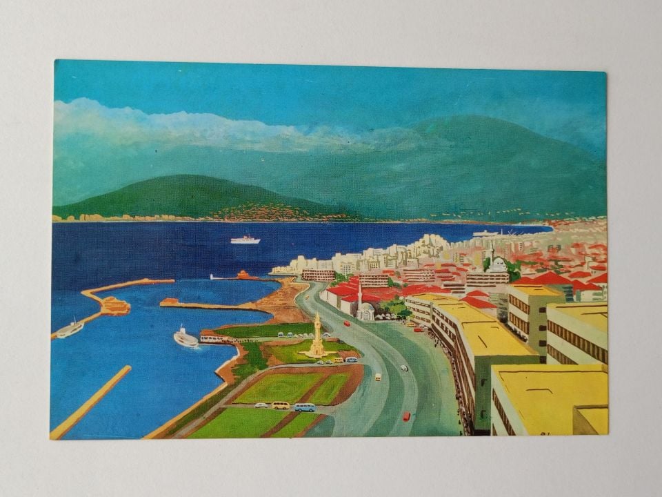 İzmir - Egenin incisi - Kartpostal