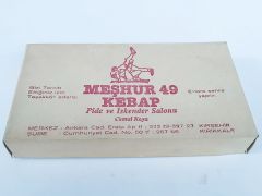 Meşhur 49 Kebap - Kırşehir - Kırıkkale / Karton ambalaj kutusu
