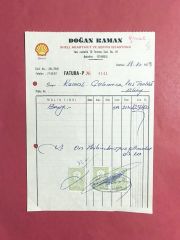 Doğan KAMAN Shell Akaryakıt - BAKIRKÖY / Fatura