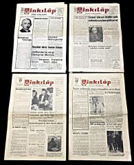 İnkılap gazetesi 1961 - 4 adet
