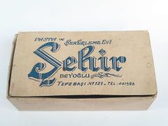 Pasta ve Şekerleme evi / Beyoğlu - Şekerleme kutusu