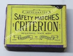 Safety Matches Criterion - Kibrit